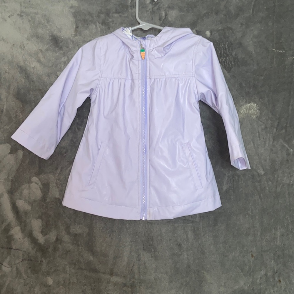 Cat & Jack Bunny Raincoat Toddler Girls 18 Months